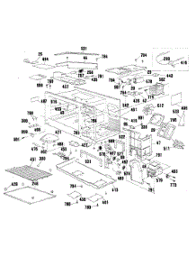 02 - Section2 parts for Ge Oven RK964GP3BG from AppliancePartsPros.com