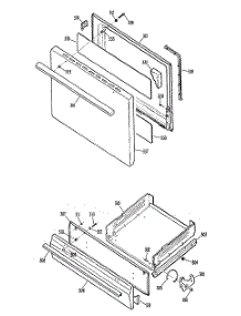 03 - Section3 parts for Ge Range RGB524PR2 from AppliancePartsPros.com