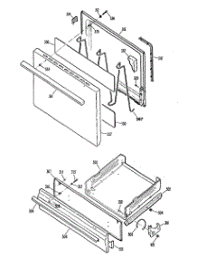03 - Section3 parts for Ge Range RGB524ER3 from AppliancePartsPros.com