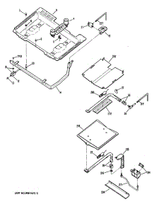 04 - Section4 parts for Ge Range RGB744GER3 from AppliancePartsPros.com