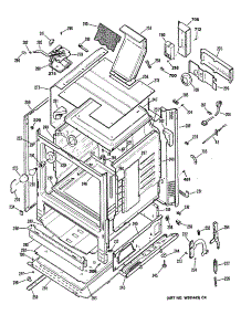 02 - Section2 parts for Ge Range RGB745GES1 from AppliancePartsPros.com