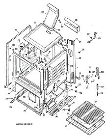 02 - Section2 parts for Ge Range RGB630GES1 from AppliancePartsPros.com
