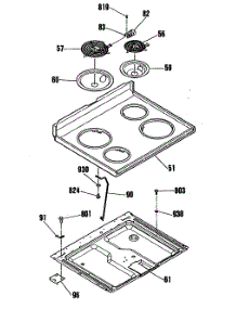 02 - Section2 parts for Ge Range RB756GS1WW from AppliancePartsPros.com