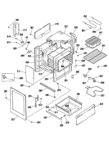 04 - Section4 parts for Ge Range RB756GS1WW from AppliancePartsPros.com