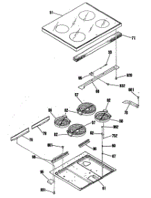 02 - Section2 parts for Ge Range RB787GS1BB from AppliancePartsPros.com