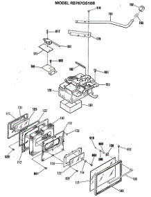04 - Section4 parts for Ge Range RB787GS1BB from AppliancePartsPros.com