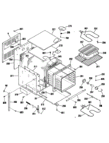 02 - Section2 parts for Ge Oven RJ734GP3BG from AppliancePartsPros.com