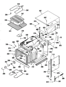 02 - Section2 parts for Ge Oven RK524GP3BG from AppliancePartsPros.com