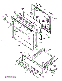 03 - Section3 parts for Ge Range RGB524GES1 from AppliancePartsPros.com