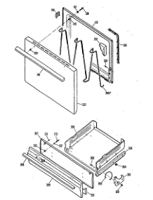 03 - Section3 parts for Ge Range RGB524ER4 from AppliancePartsPros.com