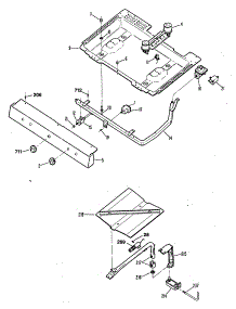 04 - Section4 parts for Ge Range RGB524ER4 from AppliancePartsPros.com