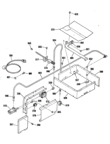 04 - Section4 parts for Ge Range RGJ534GEP2BG from AppliancePartsPros.com