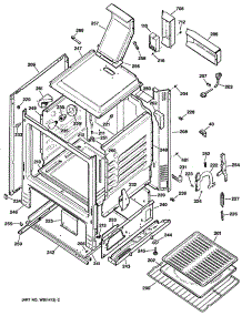02 - Section2 parts for Ge Range RGB527ET1 from AppliancePartsPros.com