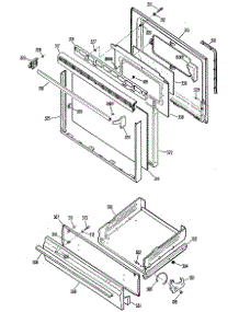 03 - Section3 parts for Ge Range RGB529GEP4 from AppliancePartsPros.com