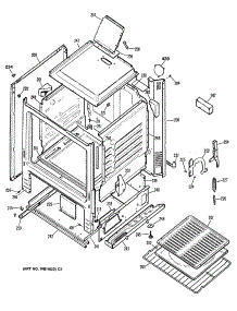 03 - Section3 parts for Ge Range RGB524PT1AD from AppliancePartsPros.com