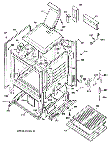 03 - Section3 parts for Ge Range RGB527EV1AD from AppliancePartsPros.com