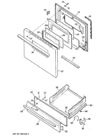 04 - Section4 parts for Ge Range RGB526ET1AD from AppliancePartsPros.com