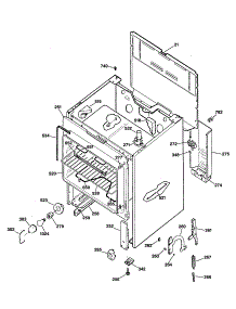 03 - Section3 parts for Ge Range RB632GS1 from AppliancePartsPros.com