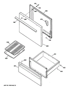 03 - Section3 parts for Ge Range RB525V1 from AppliancePartsPros.com
