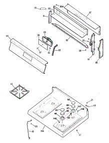 02 - Section2 parts for Ge Range RGB532ET1AD from AppliancePartsPros.com