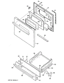04 - Section4 parts for Ge Range RGB628ET1AD from AppliancePartsPros.com