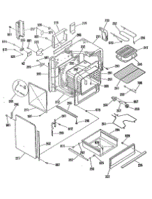 02 - Section2 parts for Ge Range RS734GP3WH from AppliancePartsPros.com
