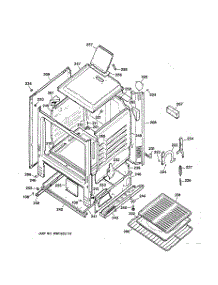03 - Body Parts parts for Ge Range RGB525PPA1WW from AppliancePartsPros.com
