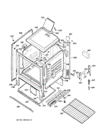 03 - Body Parts parts for Ge Range RGB508PPA1AD from AppliancePartsPros.com