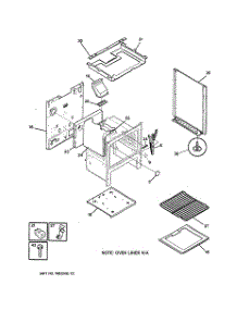 03 - Body Parts parts for Ge Range RGB506PY2AD from AppliancePartsPros.com