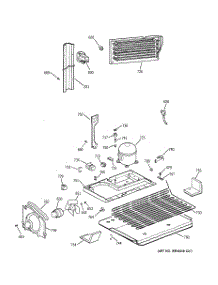 06 - Unit Parts parts for Ge Refrigerator CTT21GABGRWW from AppliancePartsPros.com