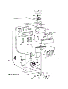 03 - Fresh Food Section parts for Ge Refrigerator CSX25GRBAAA from AppliancePartsPros.com