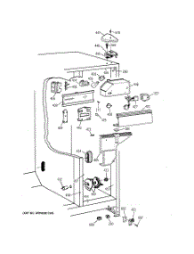 03 - Fresh Food Section parts for Ge Refrigerator CSX22BCBAWH from AppliancePartsPros.com