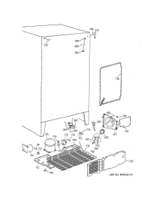 05 - Unit Parts parts for Ge Refrigerator CSX22BCBAWH from AppliancePartsPros.com
