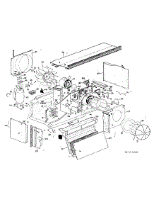 02 - Room Air Conditioner parts for Ge Air Conditioner A2B658DCANYA from AppliancePartsPros.com