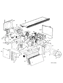 02 - Section2 parts for Ge Air Conditioner A2B678CKASWA from AppliancePartsPros.com