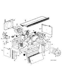 02 - Section2 parts for Ge Air Conditioner A2B741DAALEA from AppliancePartsPros.com