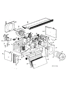 02 - Section2 parts for Ge Air Conditioner A2B778DACNDA from AppliancePartsPros.com
