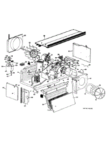 02 - Section2 parts for Ge Air Conditioner A2B778ESESD1 from AppliancePartsPros.com