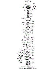 04 - 2 - Speed parts for Ge Washer WWA8340VCL from AppliancePartsPros.com