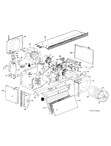 02 - Section2 parts for Ge Air Conditioner A2B678EVANWA from AppliancePartsPros.com