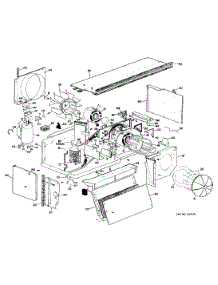02 - Section2 parts for Ge Air Conditioner A2B578DEANQA from AppliancePartsPros.com