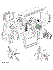 02 - Section2 parts for Ge Air Conditioner A3B789DJCSD1 from AppliancePartsPros.com