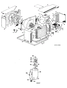 02 - Section2 parts for Ge Air Conditioner AXN19W2G1 from AppliancePartsPros.com