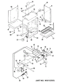 02 - Section2 parts for Ge Range JGSS03PH1 from AppliancePartsPros.com