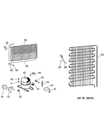 03 - Section3 parts for Ge Freezer CAF16DJB from AppliancePartsPros.com