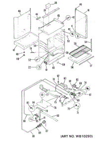 02 - Section2 parts for Ge Range JGSS03PH2 from AppliancePartsPros.com