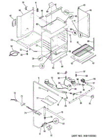 02 - Section2 parts for Ge Range JGSS03EH2 from AppliancePartsPros.com