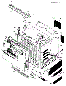 02 - Section2 parts for Ge Oven JK2501 from AppliancePartsPros.com