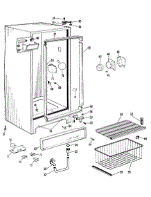02 - Section2 parts for Ge Freezer CA21DKB from AppliancePartsPros.com