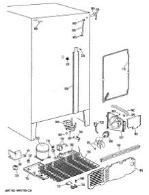 05 - Section5 parts for Ge Refrigerator TFHW22RRAWH from AppliancePartsPros.com